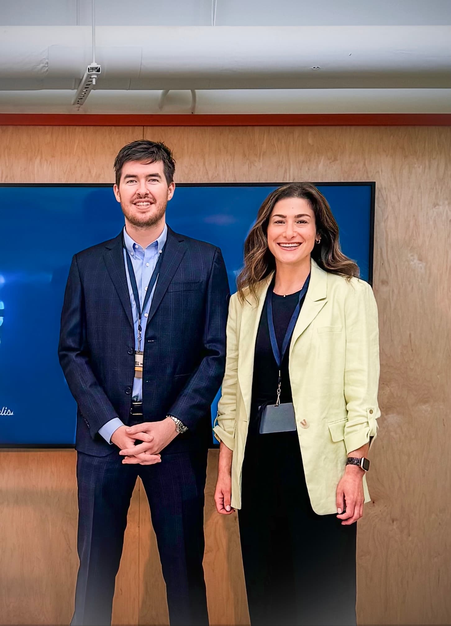 Foodini founders Dylan Mc Donnell and Erica Anderman