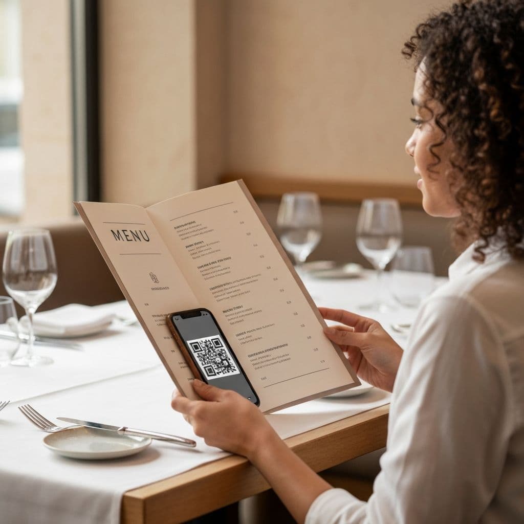 Restaurant menu and allergen review