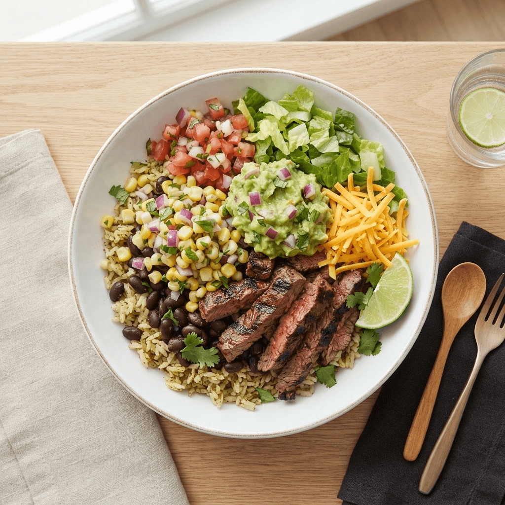 Steak Burrito Bowl
