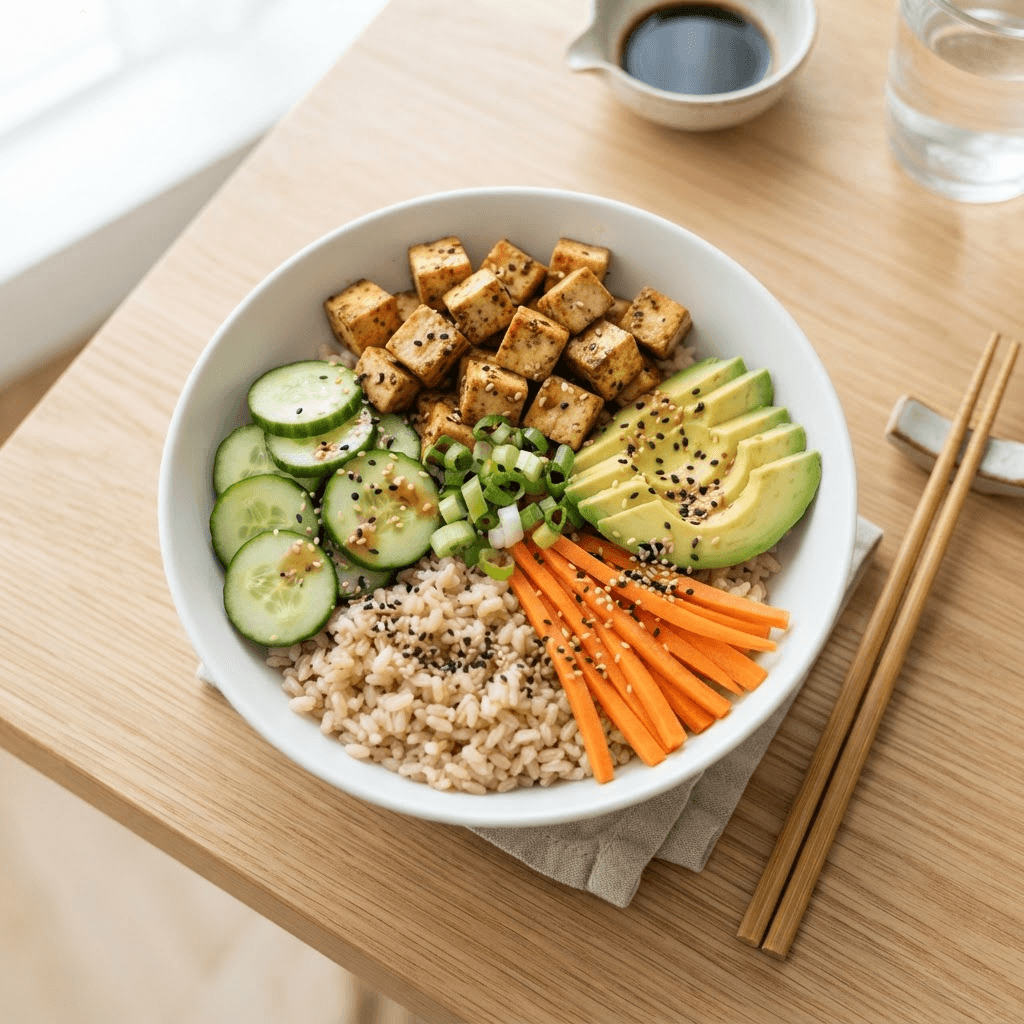 Tofu Poke Bowl