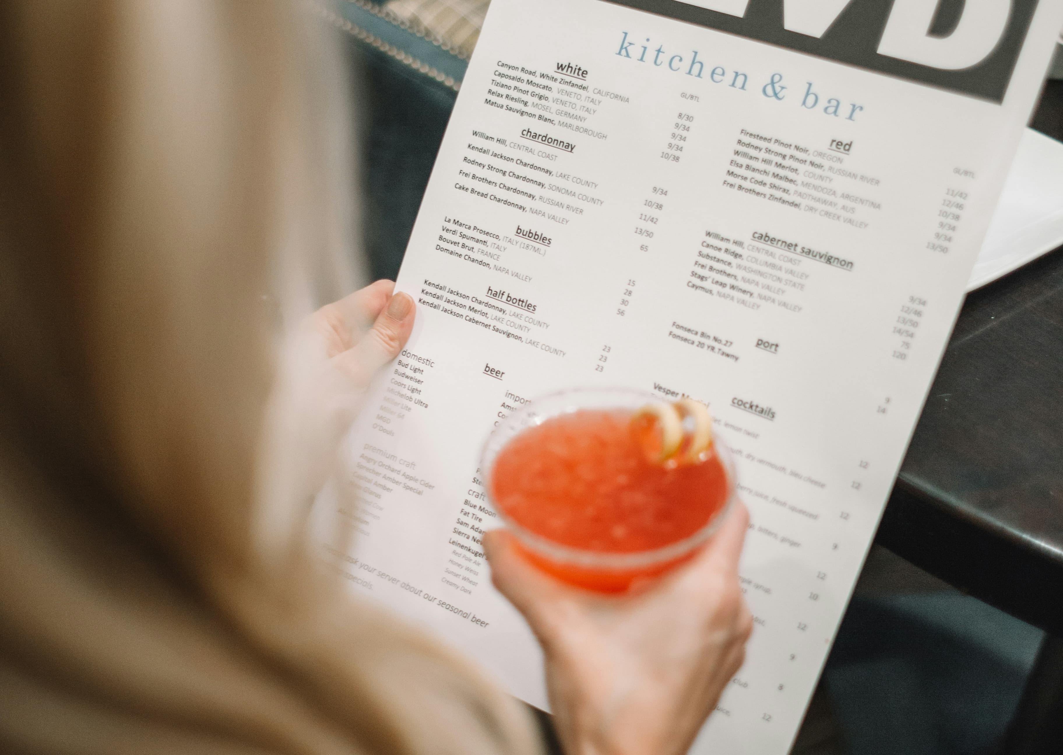 Digital menu QR code implementation