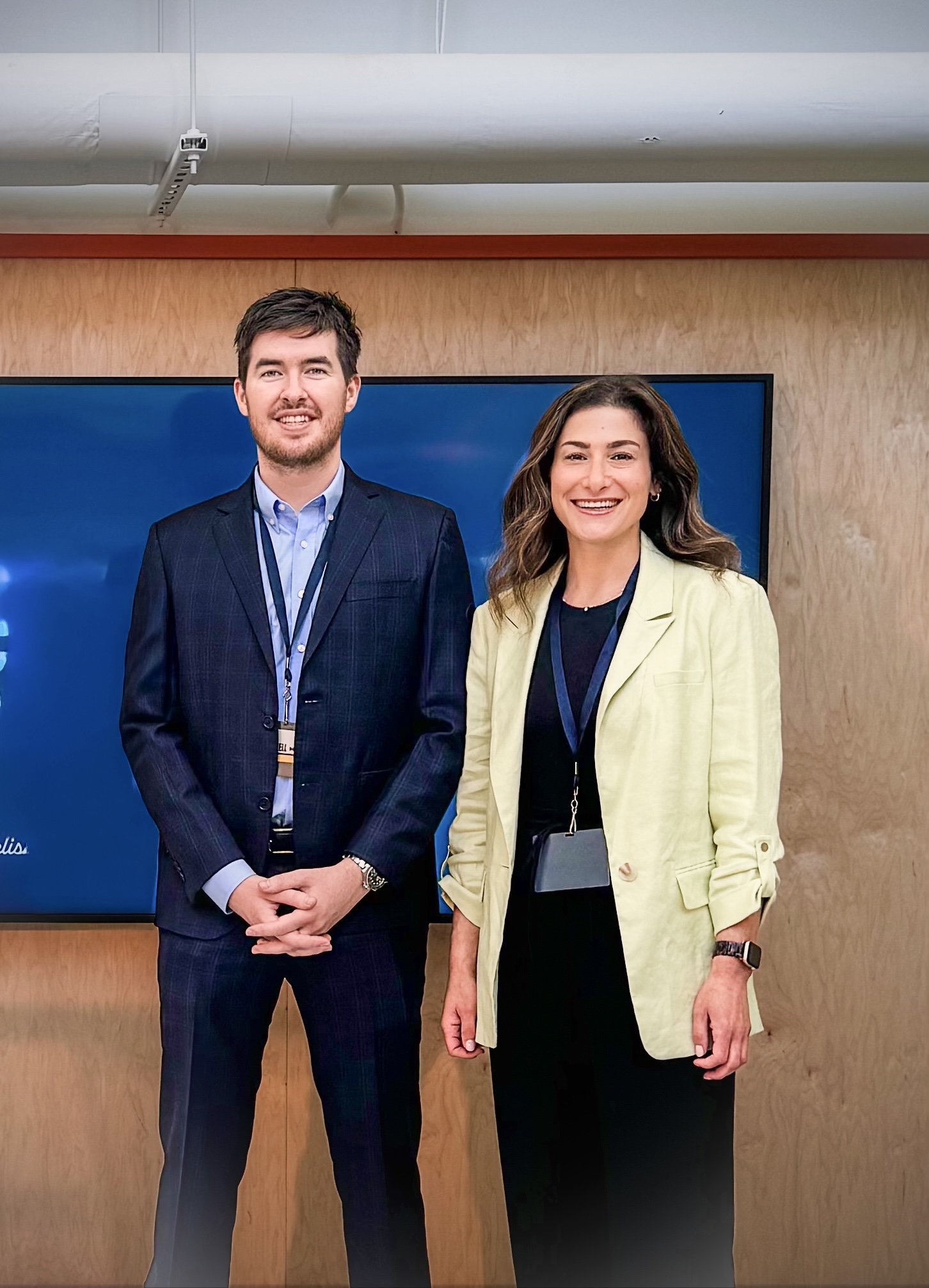 Foodini founders Dylan Mc Donnell and Erica Anderman