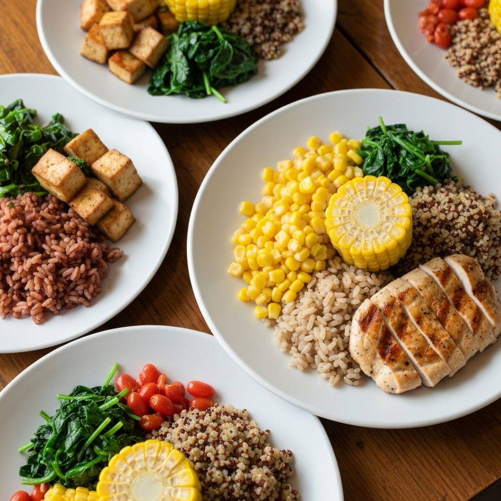 Smartphone and tablet displaying digital menu with allergen icons and QR code on restaurant table